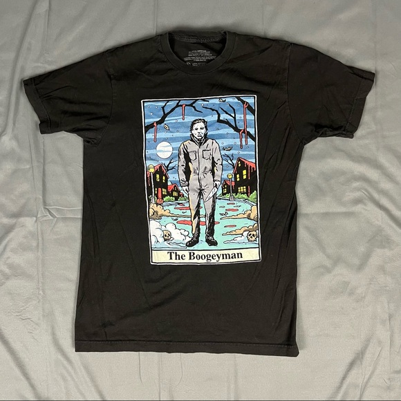 Other - HALLOWEEN Michael Myers The Bogeyman Tarot Card T-Shirt | Medium